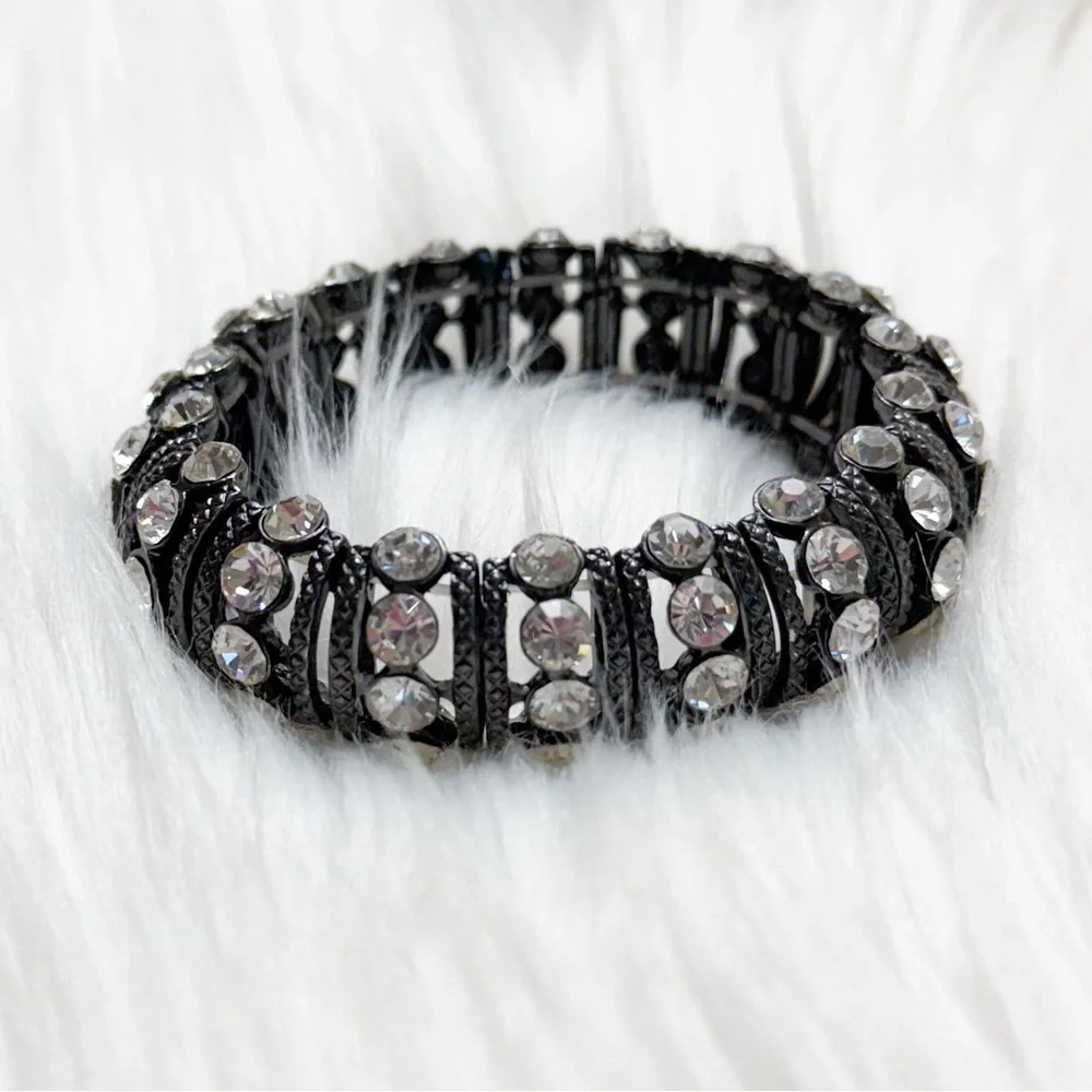 Rhinestone Stretchy Bracelet